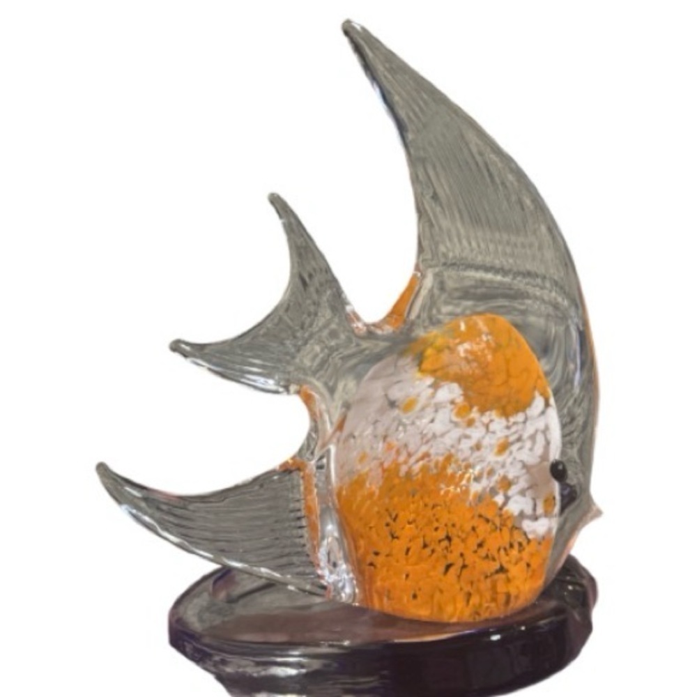 PartyLite Riceria Tropical Angel Fish Tealight Candle Holder (Model P7154),